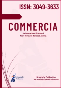 Coverpage of Commercia journal published by Scholarly Publication